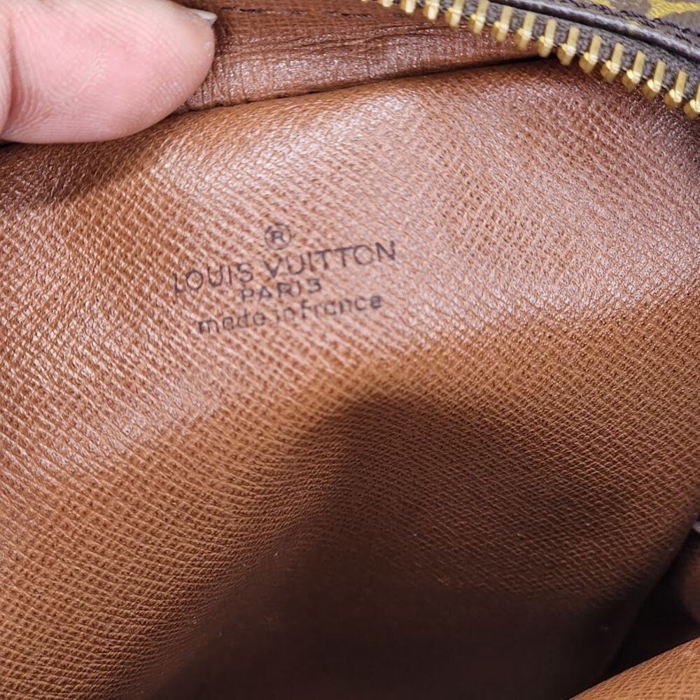 Authentic Louis Vuitton Monogram Mini Amazon Crossbody Bag Brown Vintage - Picture 15 of 16